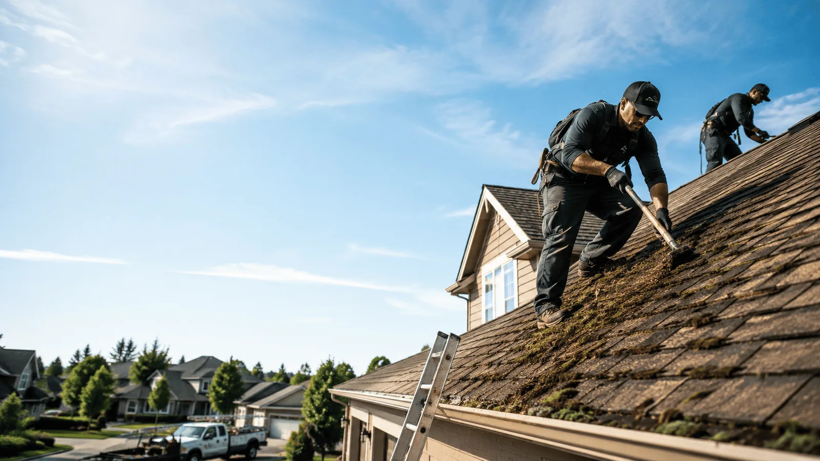 Roof Moss Removal in Sobieski, WI near me